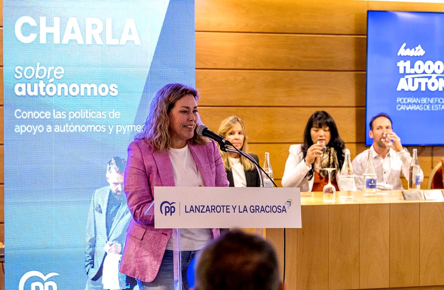Astrid Pérez celebra que Canarias roza los 147.000 autónomos y carga contra las "políticas recaudatorias" del PSOE