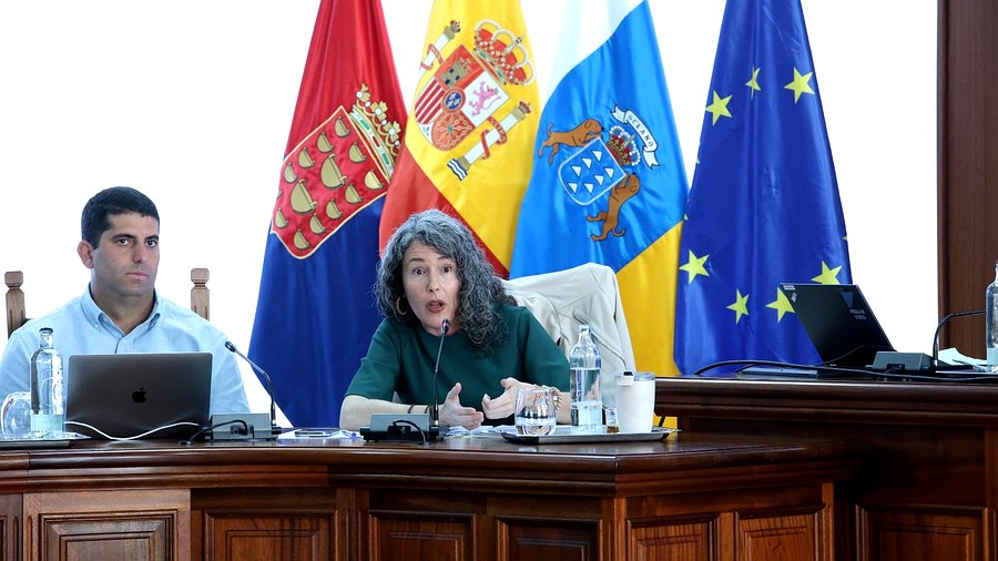 El Cabildo y el PSOE se enfrentan en el pleno por el control político de la crisis en las residencias Amavir de Lanzarote
