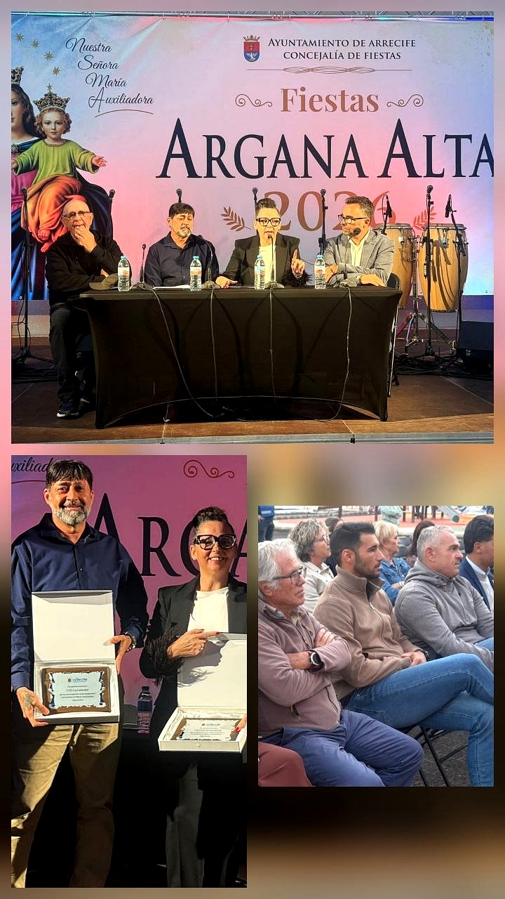 El deporte protagoniza el pregón de las Fiestas de Argana Alta con dos referentes de la integración social