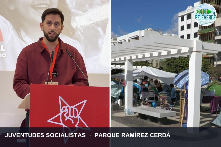De la acampada del Parque Viejo a la precampaña: los jóvenes socialistas denuncian