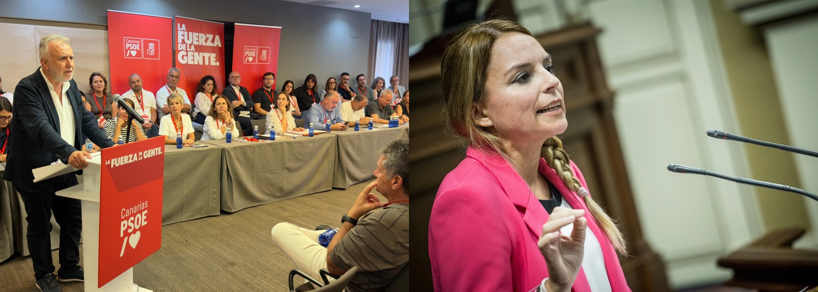 La izquierda canaria llega unida al 29N: PSOE cierra sus listas y NC, Podemos, IU y Sumar forman una sola candidatura