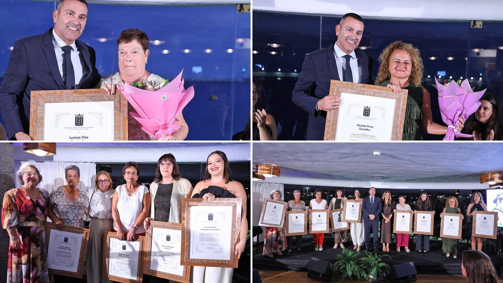 De una panadería de La Graciosa a la quesería de El Cuchillo: nueve mujeres rurales, homenajeadas