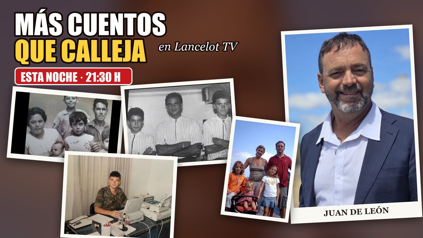 Una agencia de viajes, tres idiomas y un club de triatlón: Juan de León se cuenta esta noche en Más Cuentos que Calleja