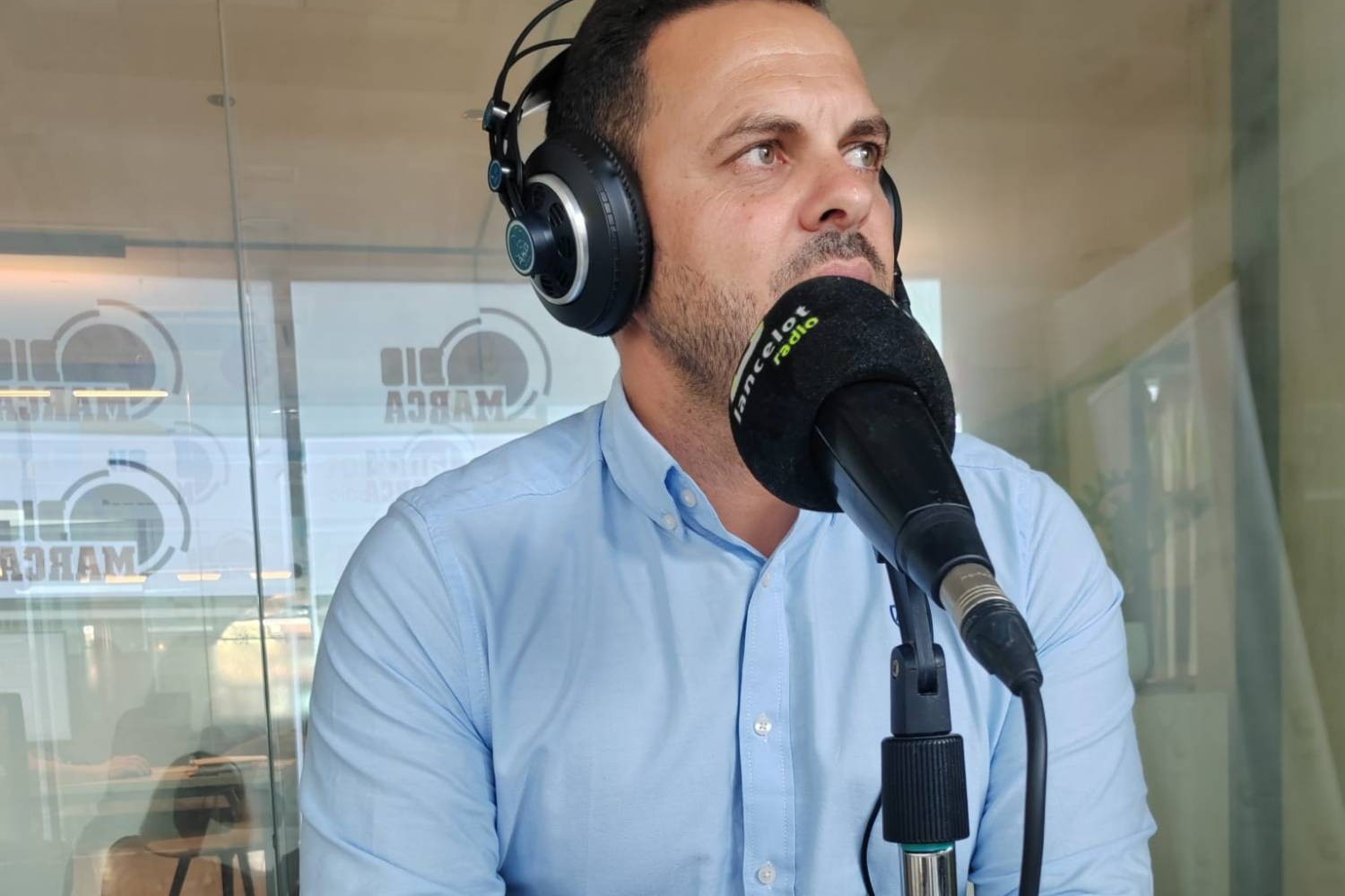 Yonathan de León en el programa Elpejeverde, emitido en Lancelot Radio