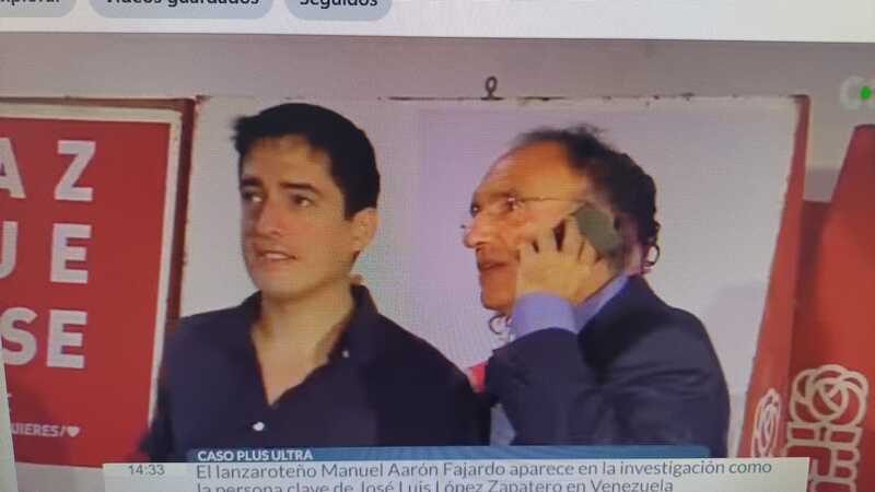 Fajardo y su hijo