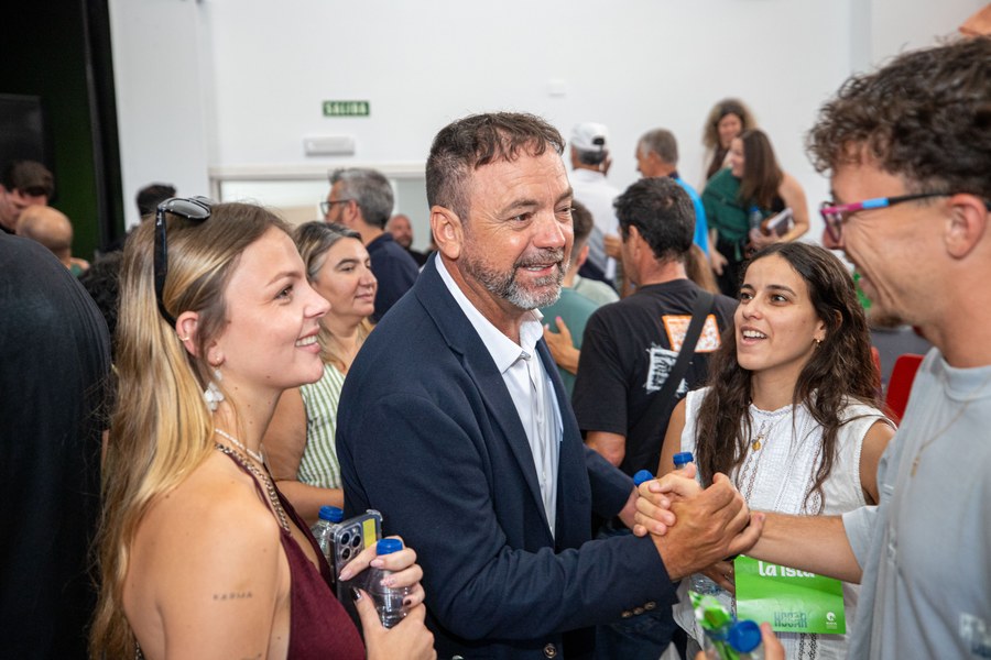 Juan de León Luzardo, portavoz de Nueva Canarias-Bloque Canarista en Tías / Foto: NC-BC Lanzarote