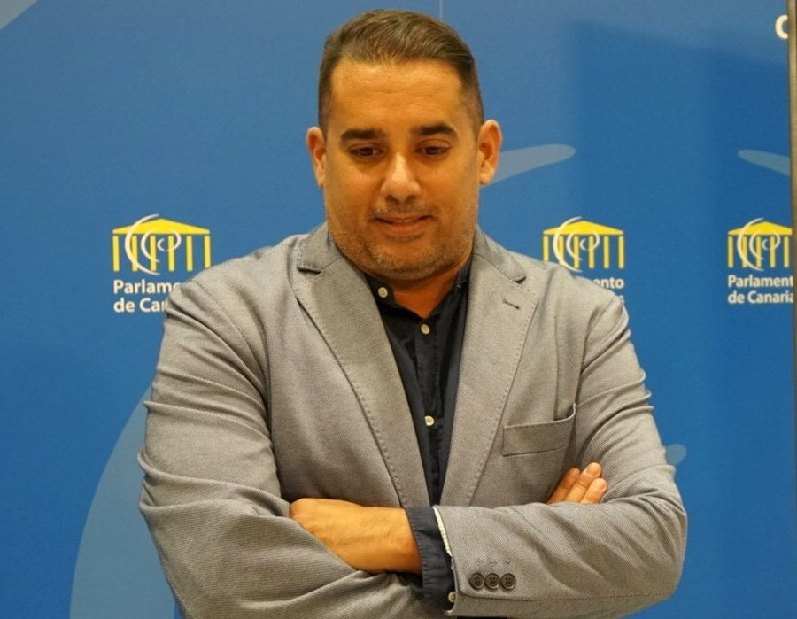 Yoné Caraballo, diputado de NC-BC en el Parlamento de Canarias y candidato al Cabildo de Lanzarote / Foto: NC-BC